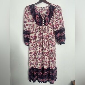Wrapper boho dress size small